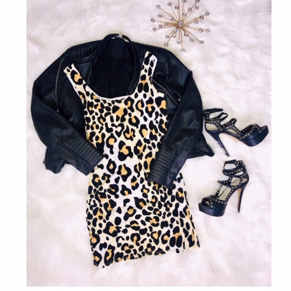 Leopard Tank Dress